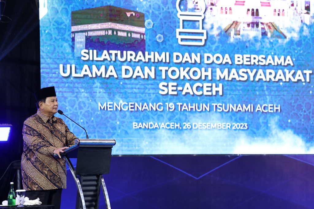 Prabowo Mengungkap Hubungan Emosionalnya dengan Aceh