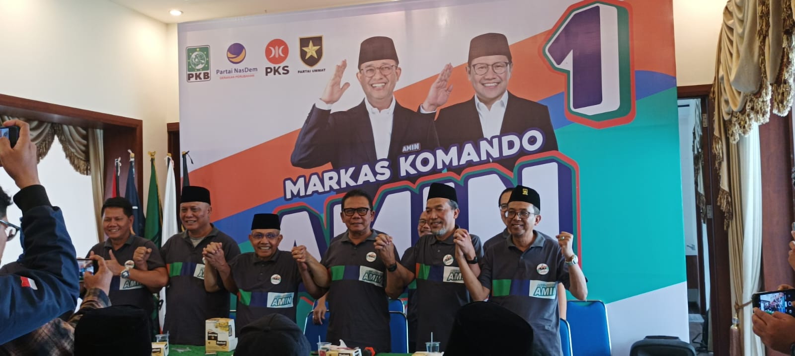 Tim Pemenangan Amin Mako Malang Memperkenalkan Diri ke Publik Hari Ini