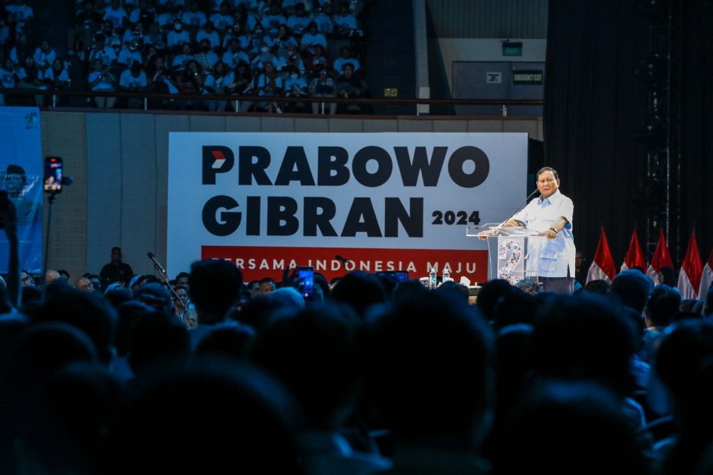 Prabowo Langsung Hadir di JCC Makassar untuk Temui Ribuan Relawan Muda