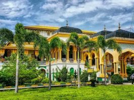 Istana maimun sisa medan melayu kerajaan peninggalan