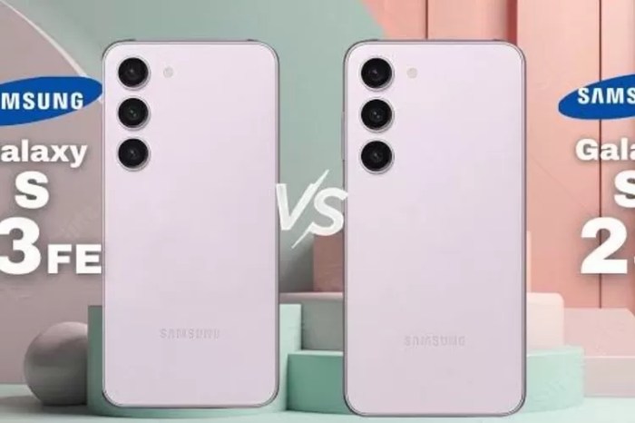 Perbandingan Samsung Galaxy S23 FE dengan S23: Mana yang lebih unggul?
