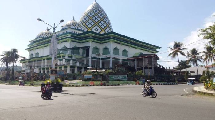 Baitul masjid makmur agung kotamobagu ikon bmr walikota bara diresmikan tatong religi aksaranews