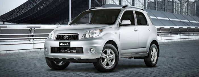 Toyota rush lawas