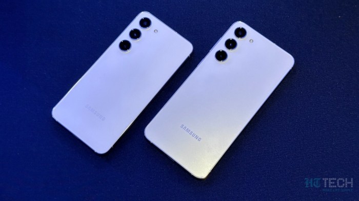 Samsung galaxy s23 fe vs s23