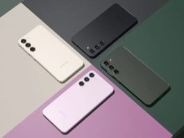 Layar lebar dan jernih Samsung Galaxy S23 FE