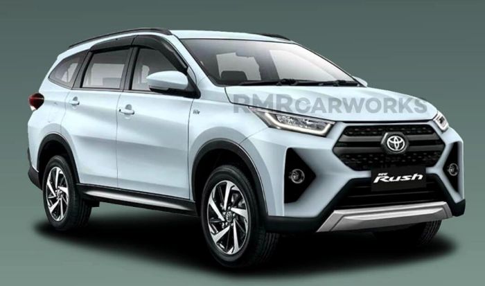 Toyota rush facelift 2023
