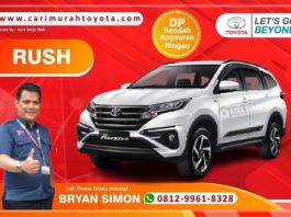 Toyota rush angsuran