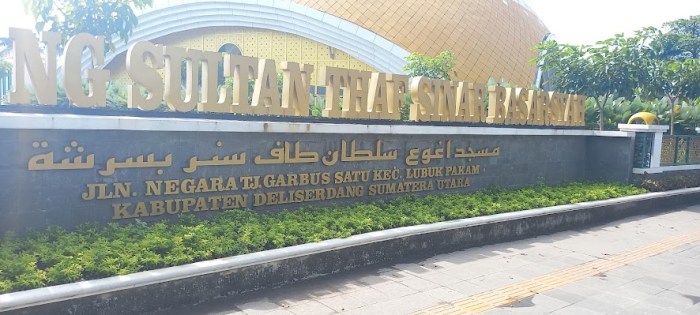 Masjid raya lubuk pakam