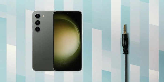 Apakah Samsung Galaxy S23 FE masih memiliki jack headphone?