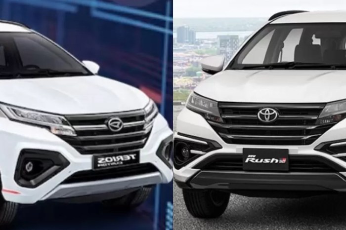 Toyota rush muat berapa orang