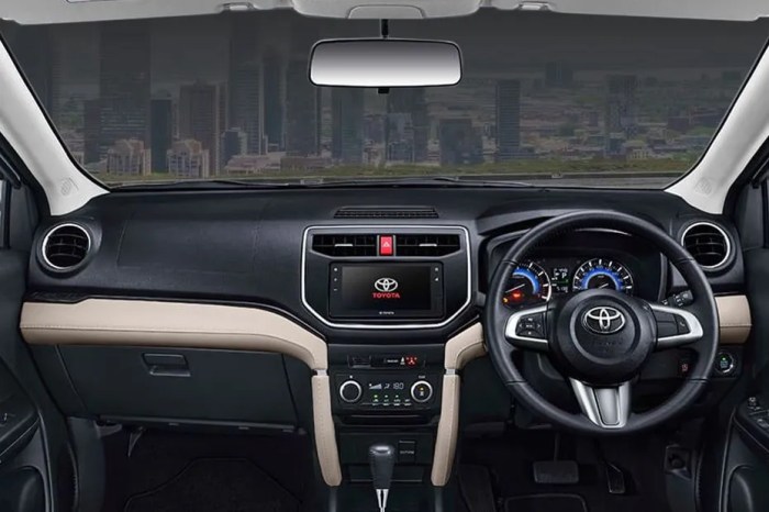 Toyota rush interior 2024