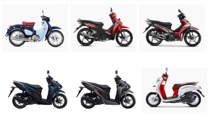 Motor honda bekas harga 3 jutaan