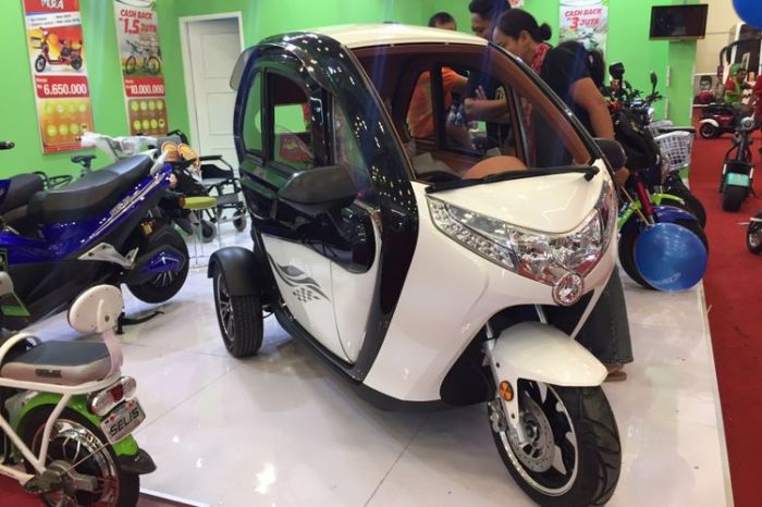 Motor listrik roda 3 honda