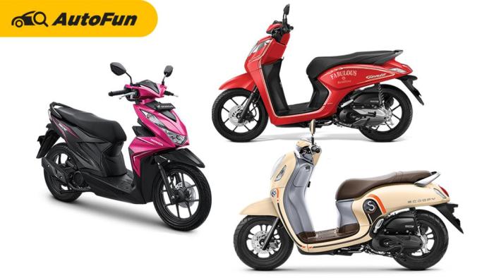 Motor honda irit bensin