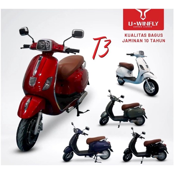 Motor listrik vespa uwinfly