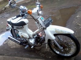 Motor honda ulung