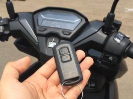 Motor honda keyless