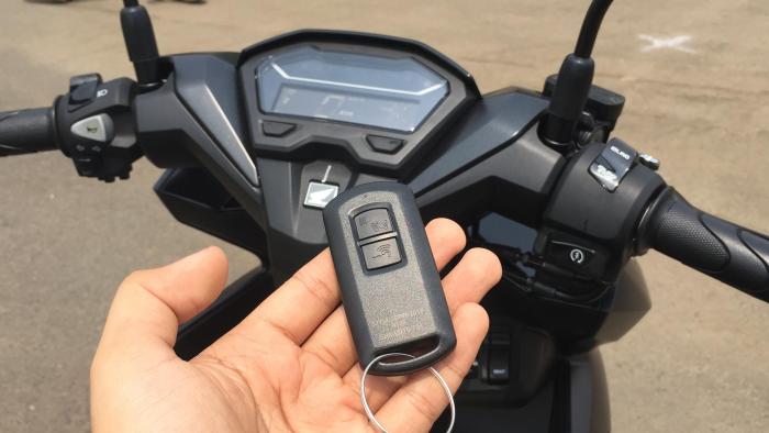 Motor honda keyless
