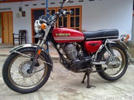 Motor honda gl pro