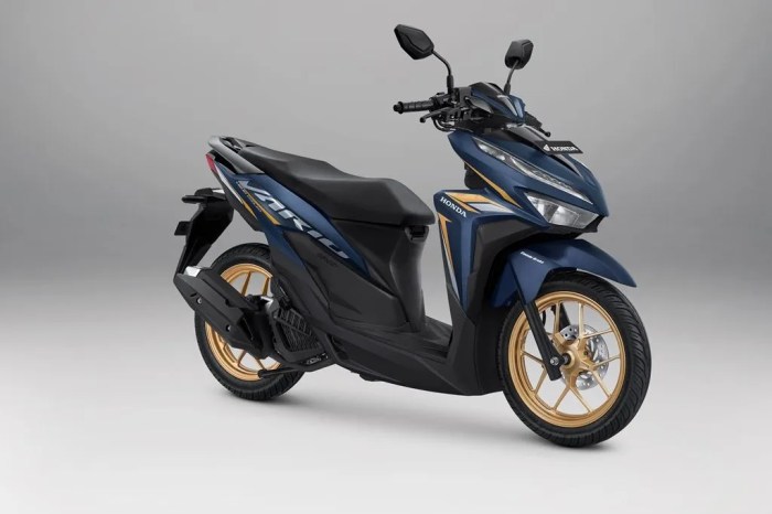 Vario iss semakin atraktif versi baru tipe pertamax7