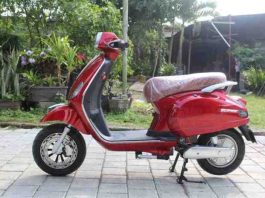 Motor listrik kaya vespa