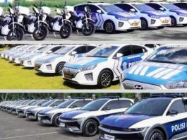 Motor listrik polisi