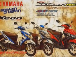 Xeon yamaha matic warna pilihan