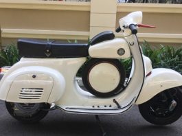 Motor honda vespa