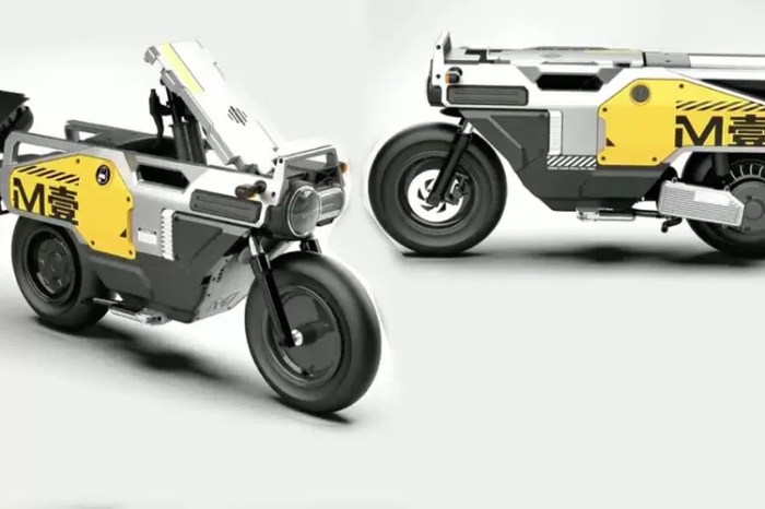 Motor listrik lipat