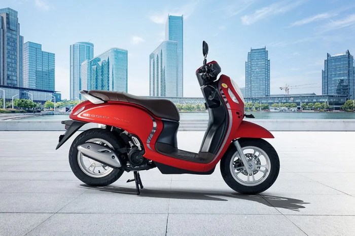 Scoopy prestige warna sporty