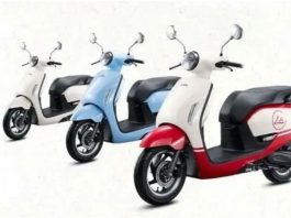 Motor honda kaya vespa