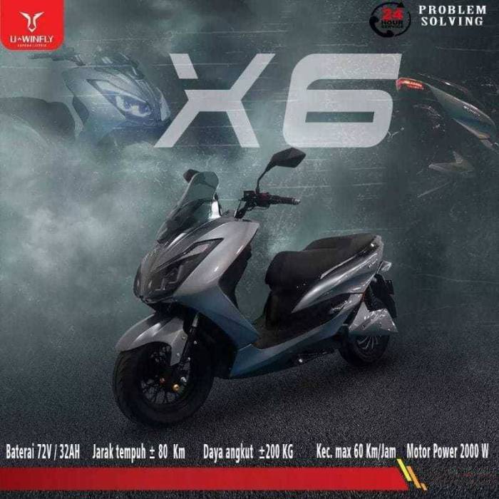 Motor listrik x6