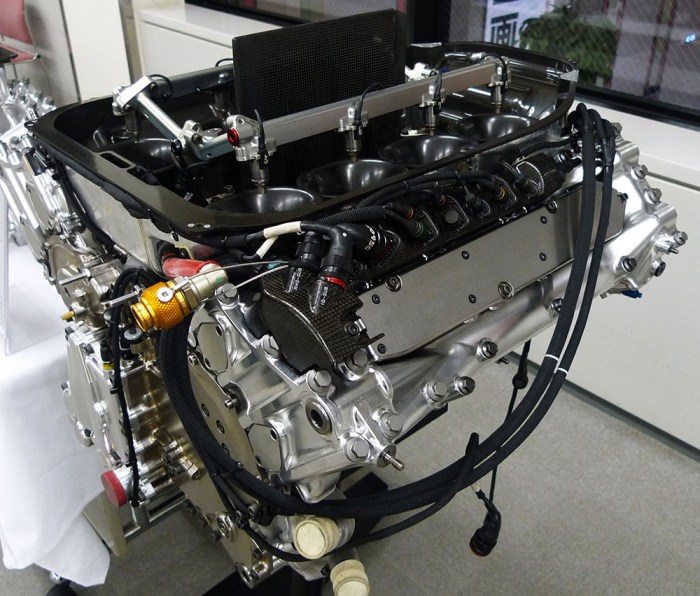 Motor honda f1